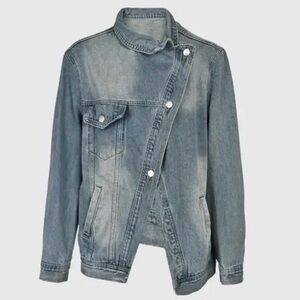 ⚡️Asymmetrical Denim Jacket | Sz Large
